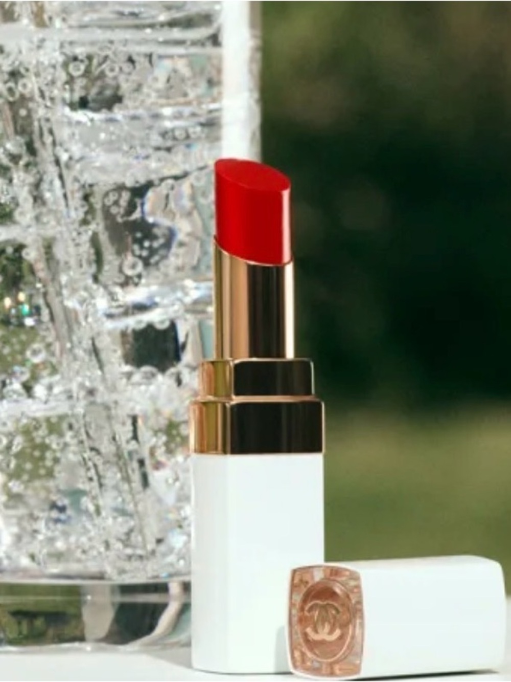 Chanel Rouge Coco Baume in 756 Cherry Burst Hydrating tinted lip balm